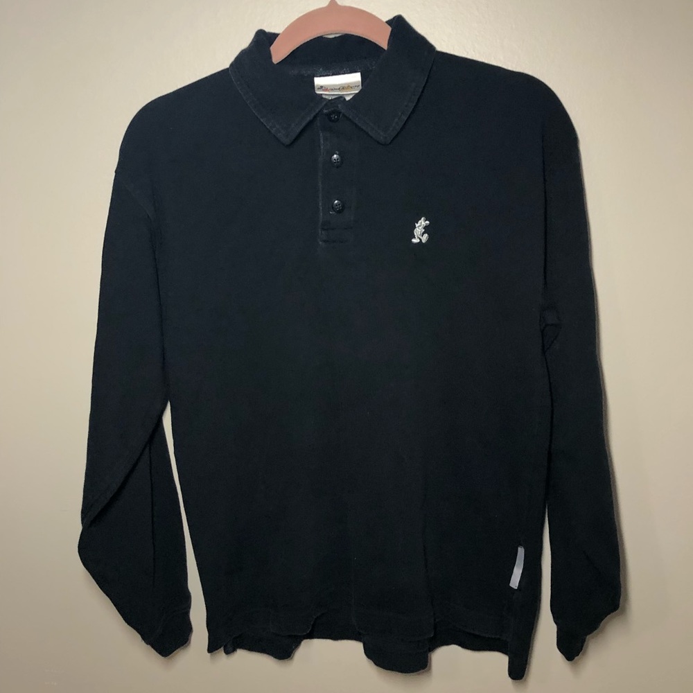 Walt Disney Black long-sleeve shirt (Size: S)